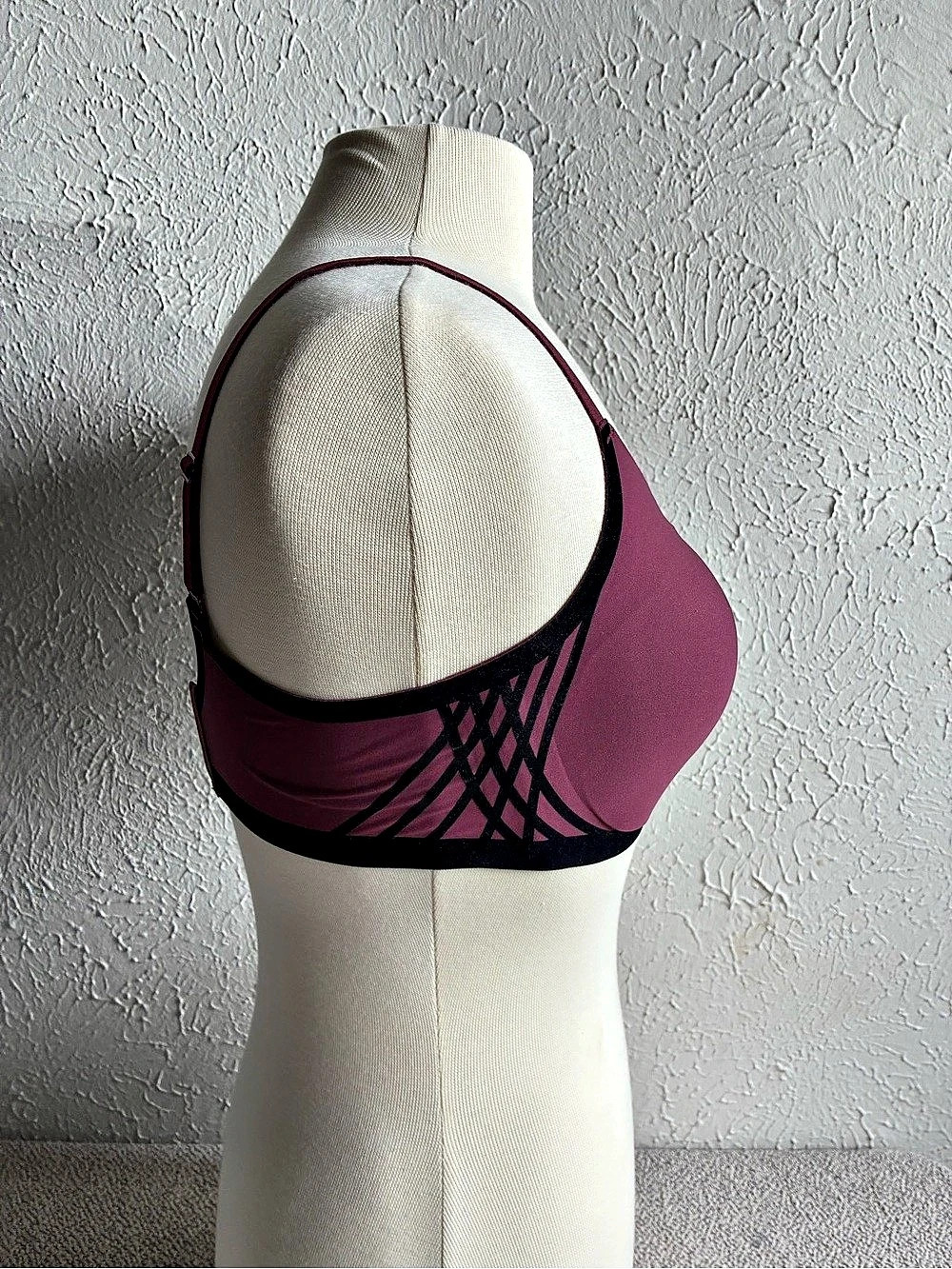 Honeylove Silhouette Bra St Purple Black Wireless Padded
Adjustable Straps - Picture 12 of 13